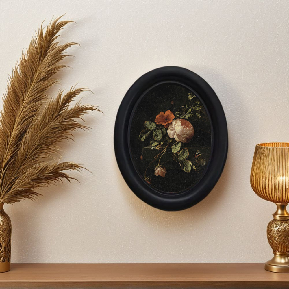 Photography Night - 1 Piece Vintage Halloween Peony Flower