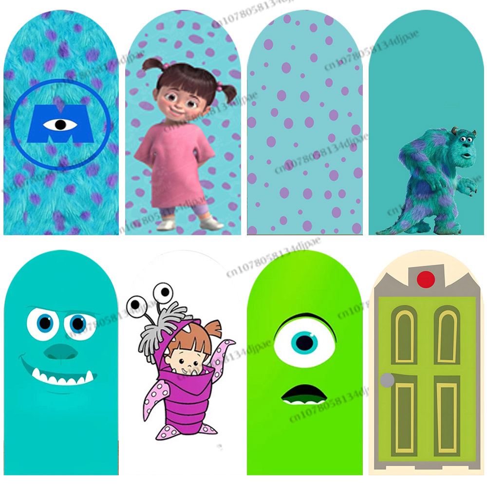Photography University - Arch Background Monster Inc Boo Birthday