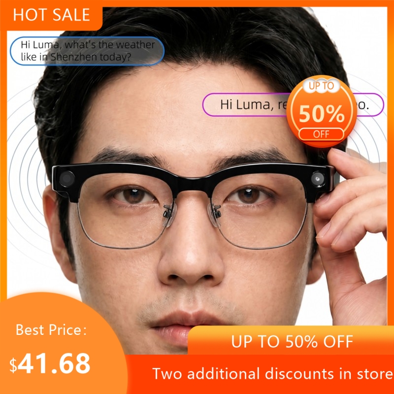 Photography Videos Free - Half Frame Smart Glasses With 800W