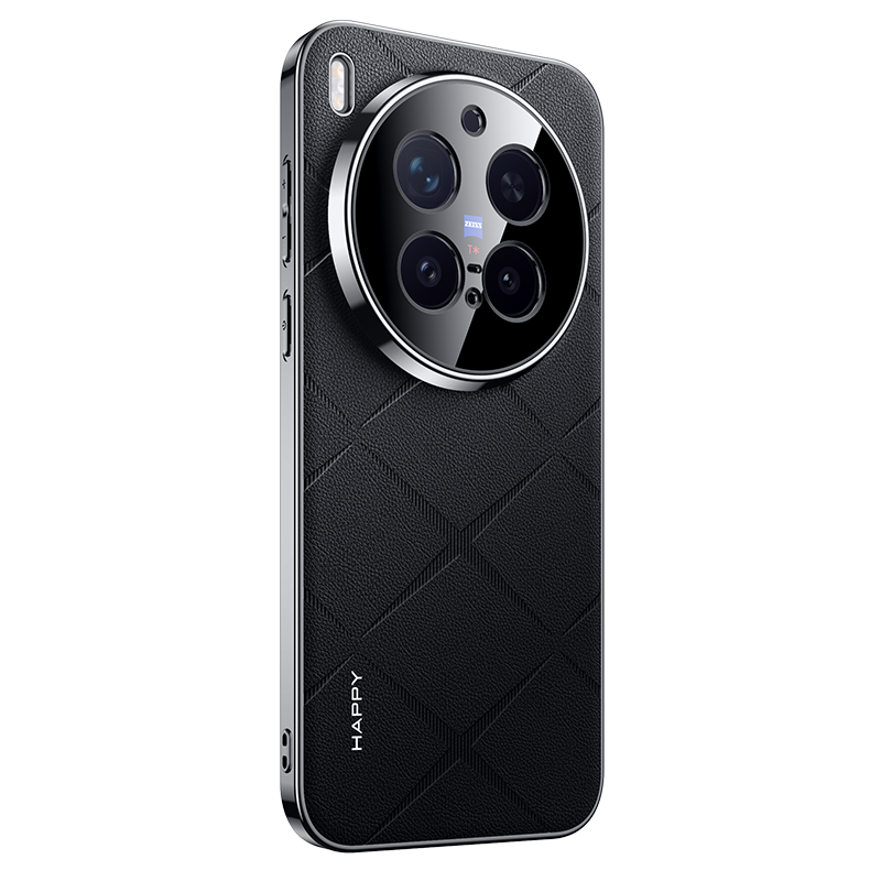 Photography Vivo X300 Pro - Leather Texture Phone Cover For vivo