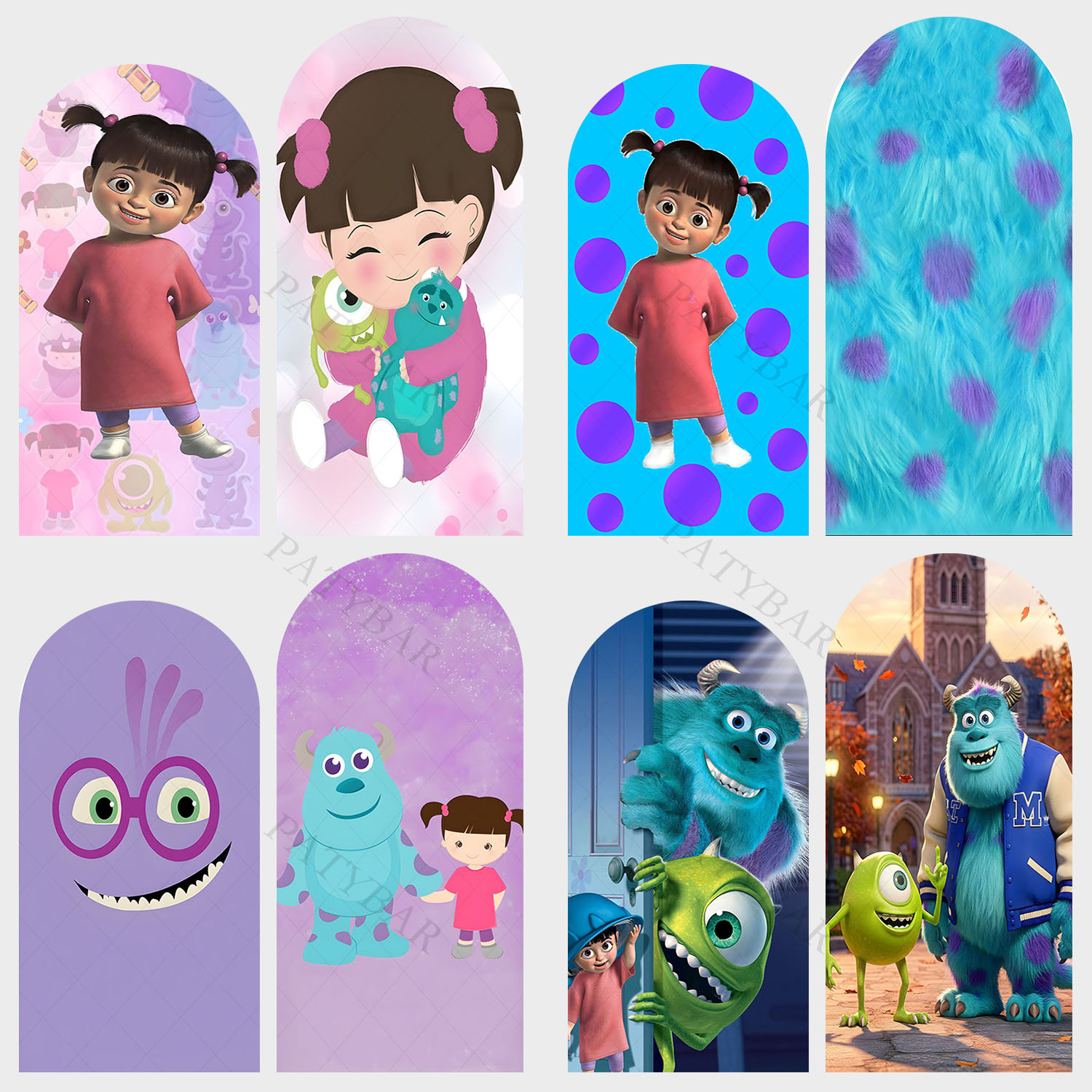 Photography University - Arch Cover Monsters University Background Birthday