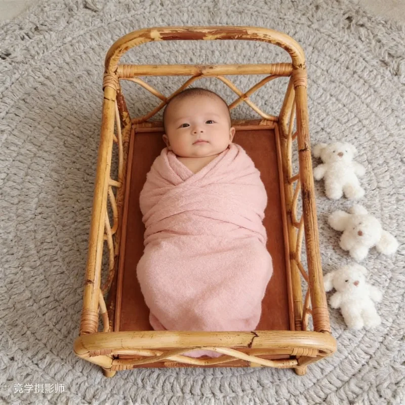 Photography Indonesia - 1pc Indonesia Handmade Newborn Photography Basket