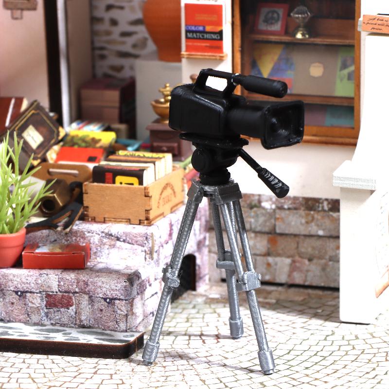 Photography Videos Free - Mini Video Camera Tripod Model 1:12