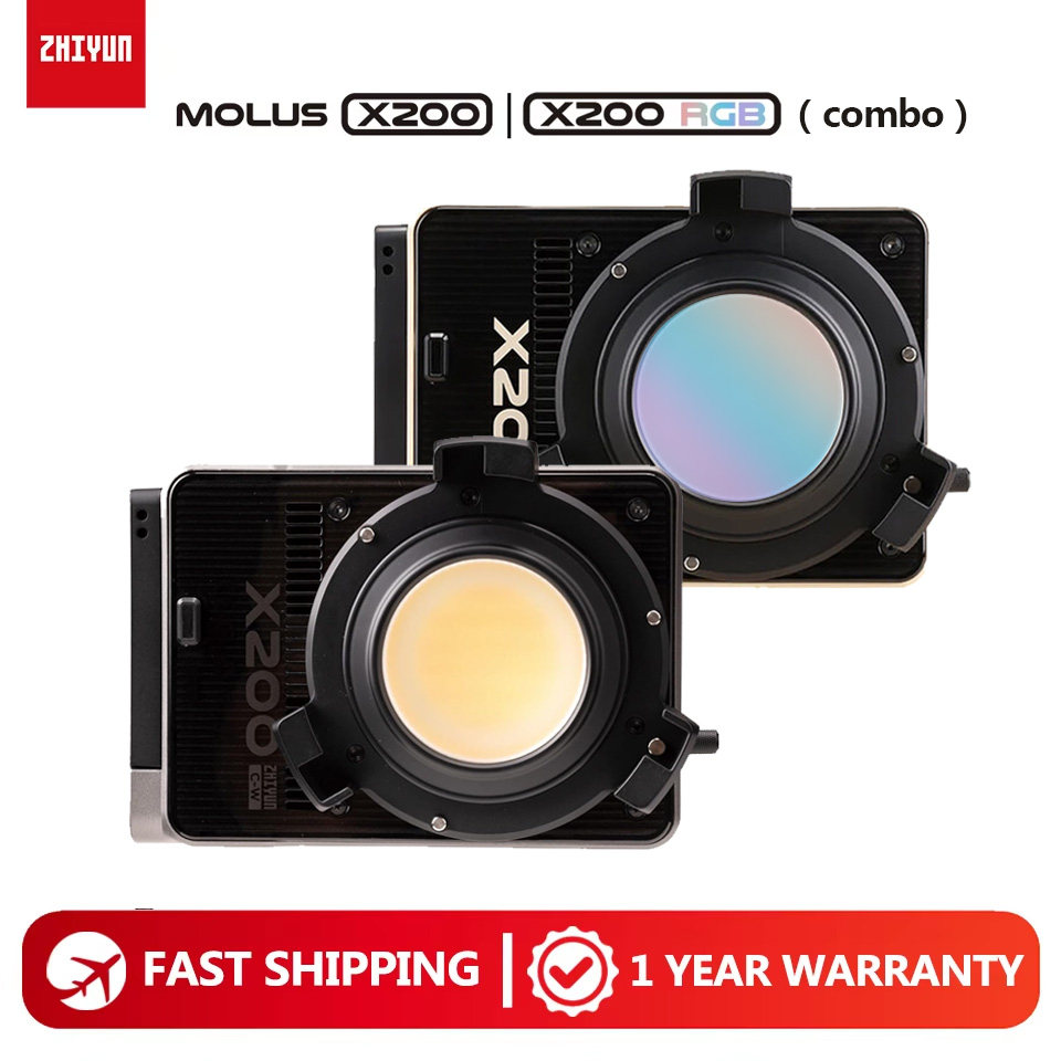 ZHIYUN MOLUS X200 X200RGB Comb - X200 Photography Kit ulasan dan harga