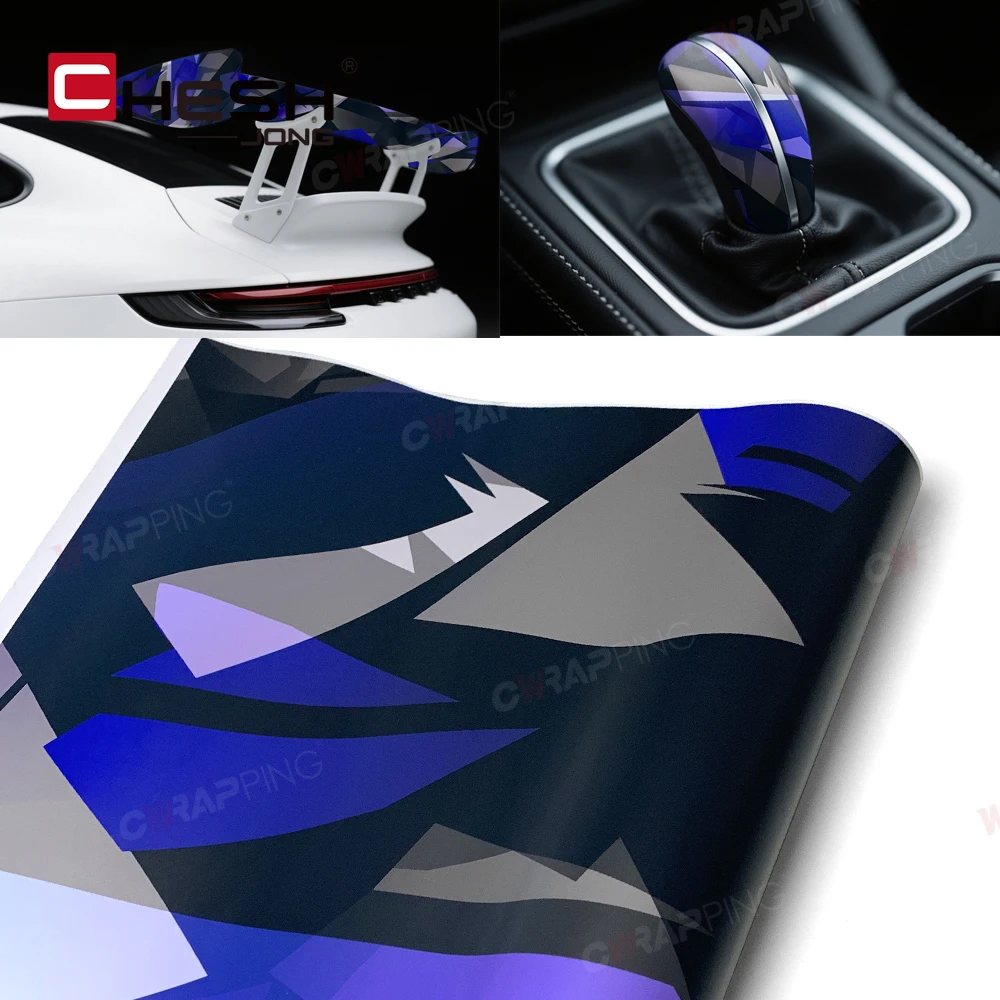 Automotive Vinyl Wrap Car Stic - Photography Geometry ulasan dan harga