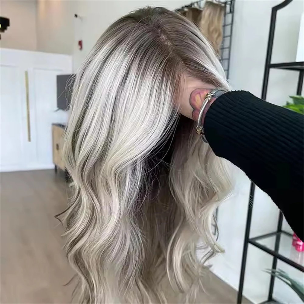 100 Real Human Hair Ash Blonde - Photography Night ulasan dan harga