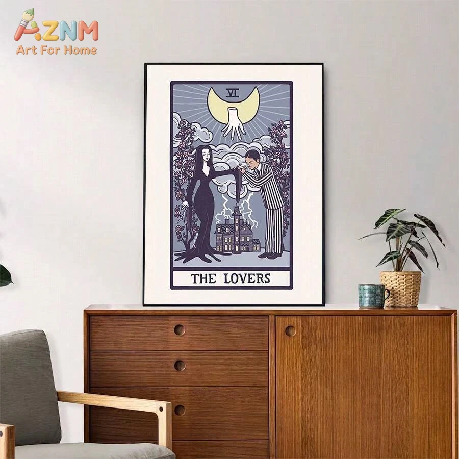 AZNM The Lovers Tarot Card Can - Photography Night ulasan dan harga