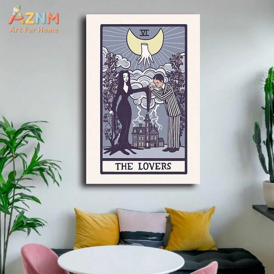 AZNM The Lovers Tarot Card Can - Photography Night ulasan dan harga