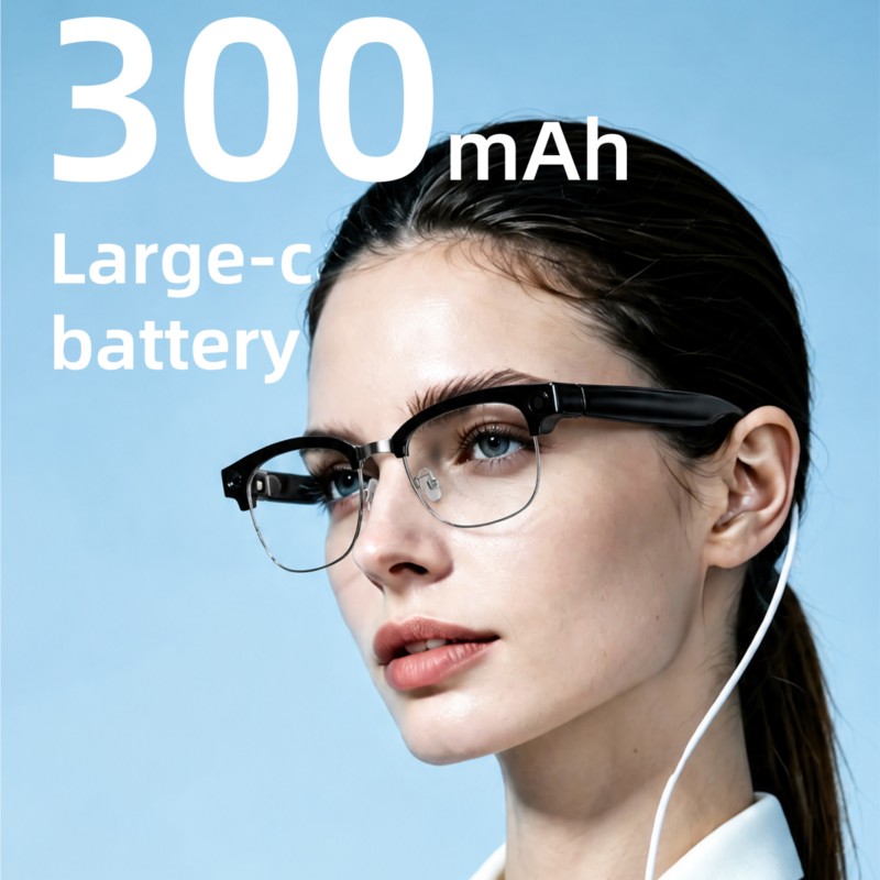 Half Frame Smart Glasses With  - Photography Videos Free ulasan dan harga