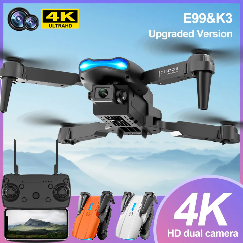 E99 K3 Pro 4k Drone HD Wide An - Photography High Angle ulasan dan harga