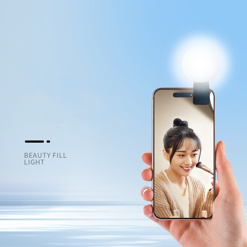 Mini Q Round Selfie Fill Light - Photography Videos Free ulasan dan harga