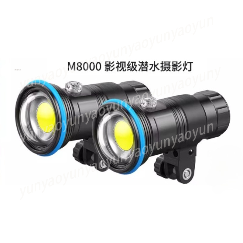 M8000 8000LM Underwater Diving - Photography High Angle ulasan dan harga