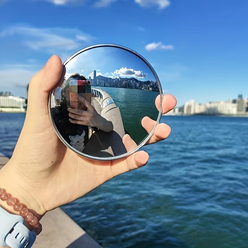 1/2Pcs Girls' Makeup Mirror Tr - Photography High Angle ulasan dan harga