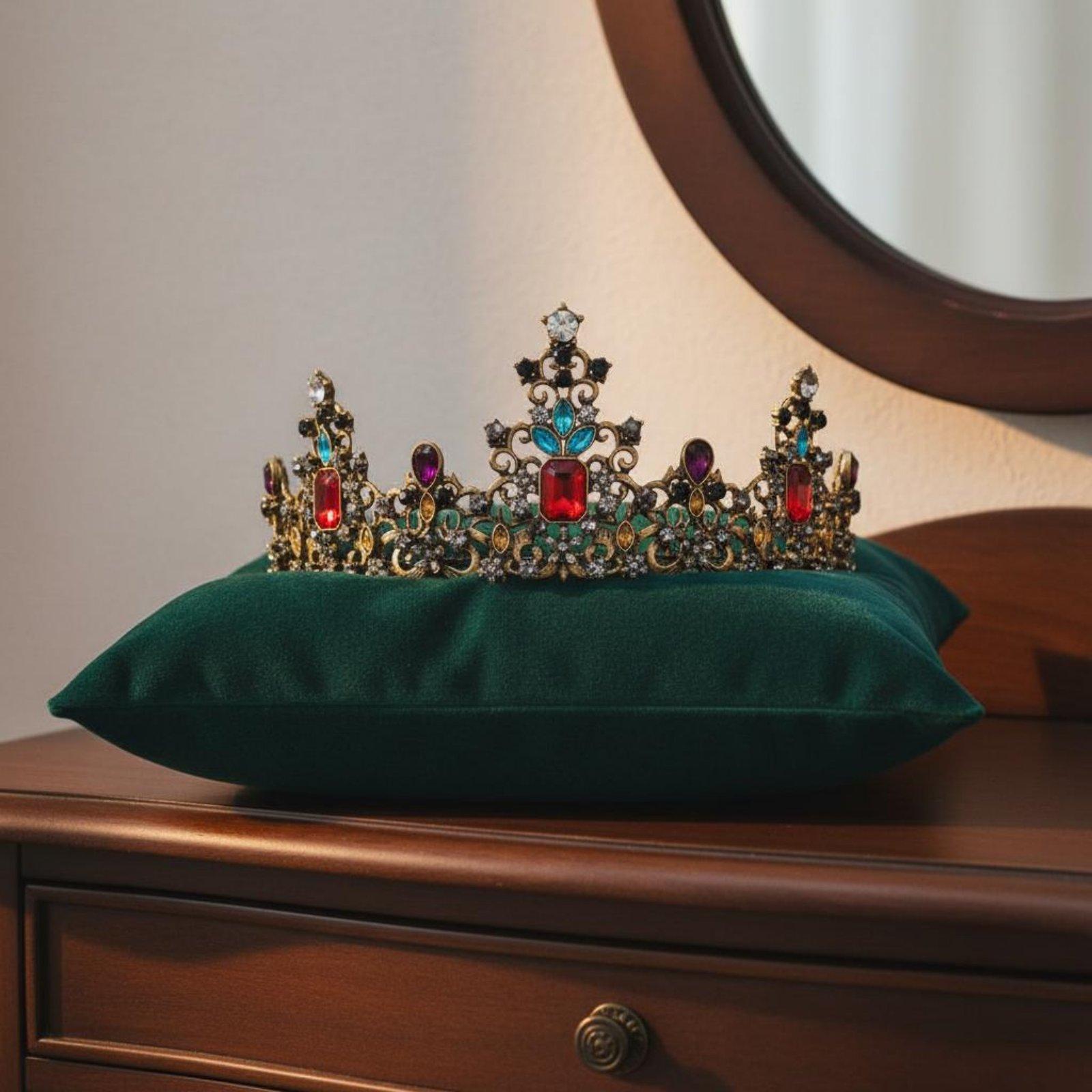 Luxury Alloy Bridal Crown Orna - Photography Is ulasan dan harga