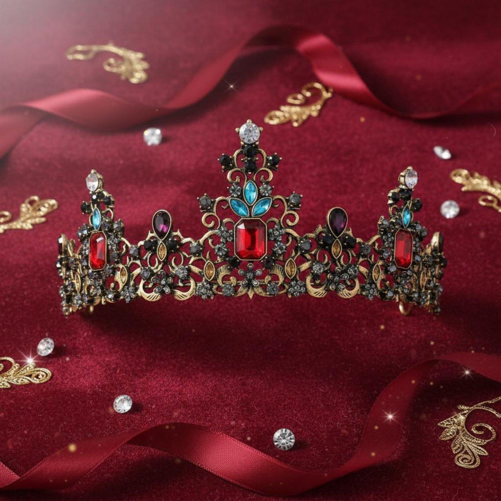 Luxury Alloy Bridal Crown Orna - Photography Is ulasan dan harga