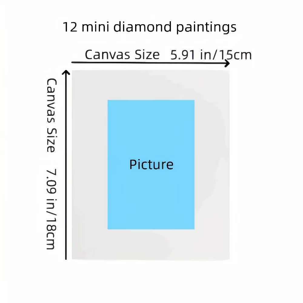 12pc Mandala Diy Mini Diamond  - Photography Geometry ulasan dan harga