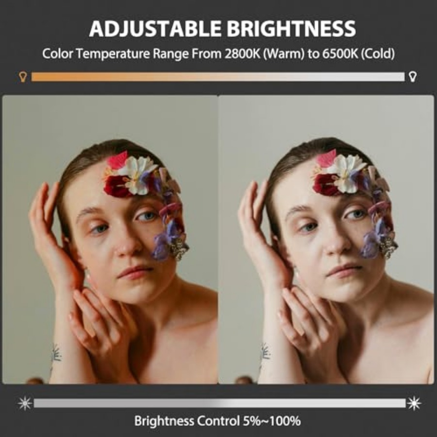 60W COB LED Video Light Handhe - Photography Videos Free ulasan dan harga