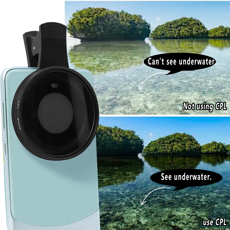 67mm 52mm CPL Filter Set for i - Photography Is ulasan dan harga