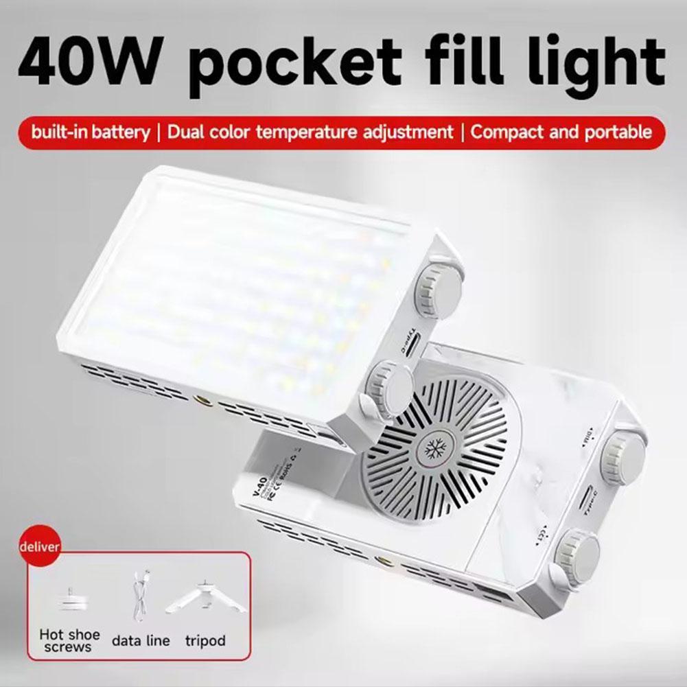 Customizable 40W LED Camera Li - Photography Videos Free ulasan dan harga