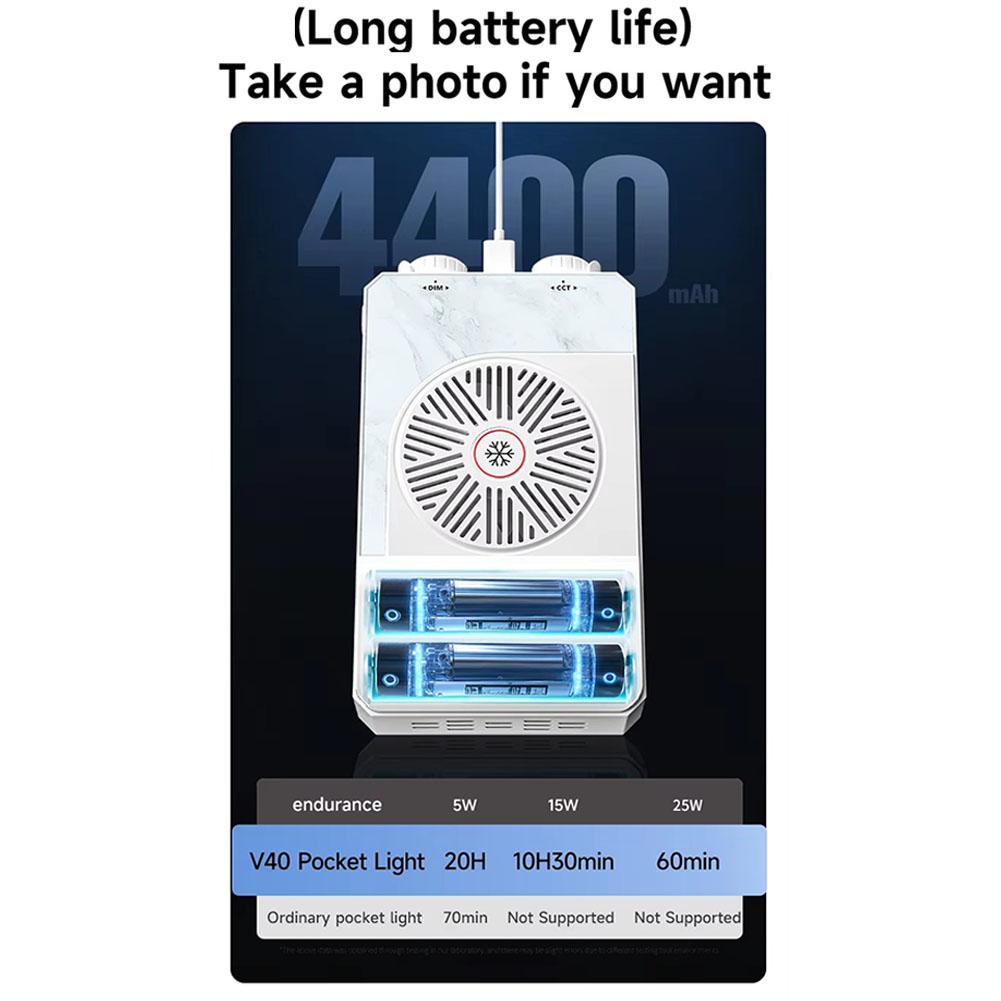 Customizable 40W LED Camera Li - Photography Videos Free ulasan dan harga