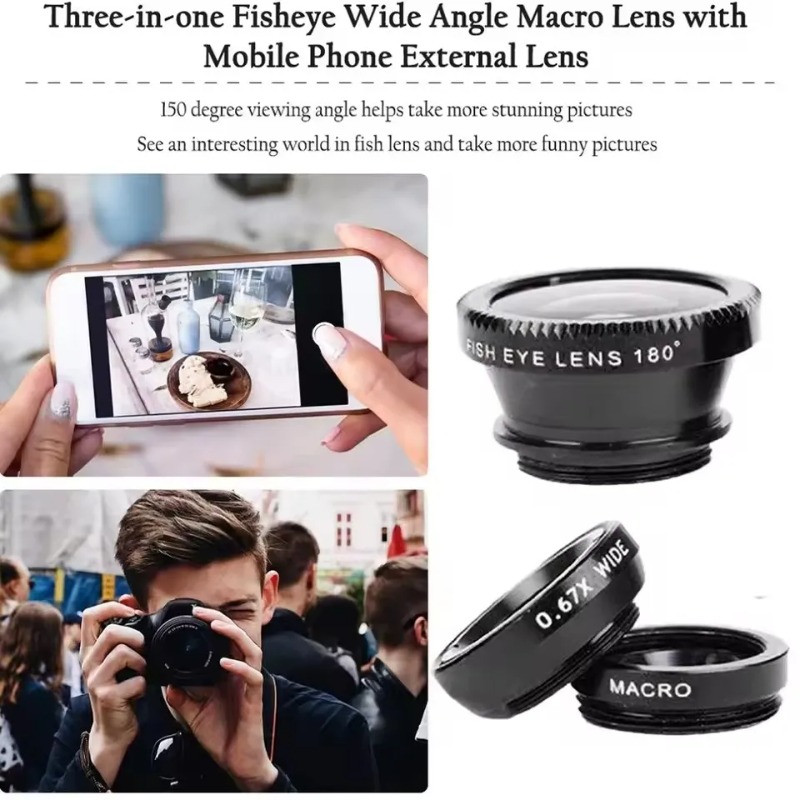 External Phone Lens Kit Wide A - Photography High Angle ulasan dan harga