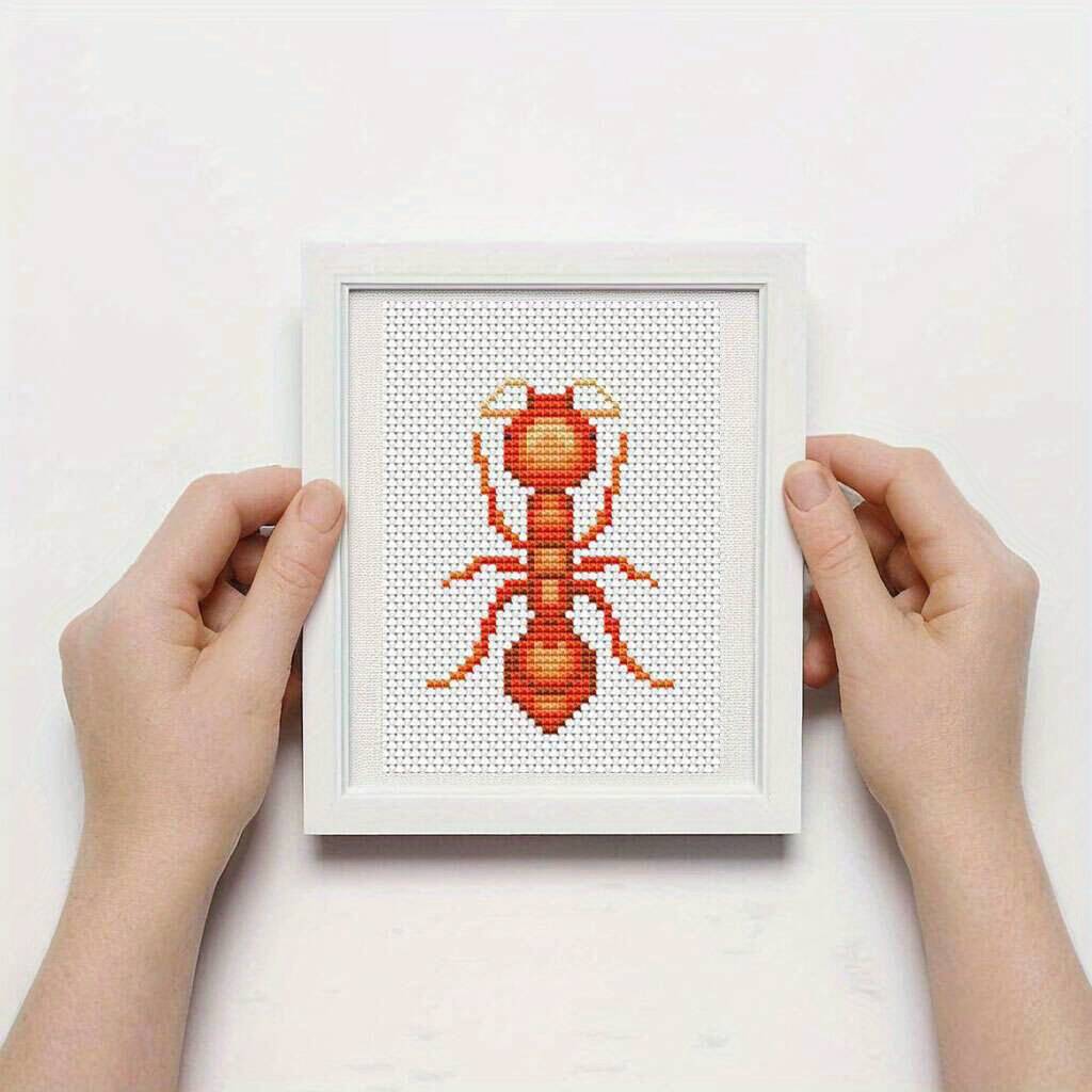 8Pcs Insect Cross Stitch Embro - Photography Geometry ulasan dan harga