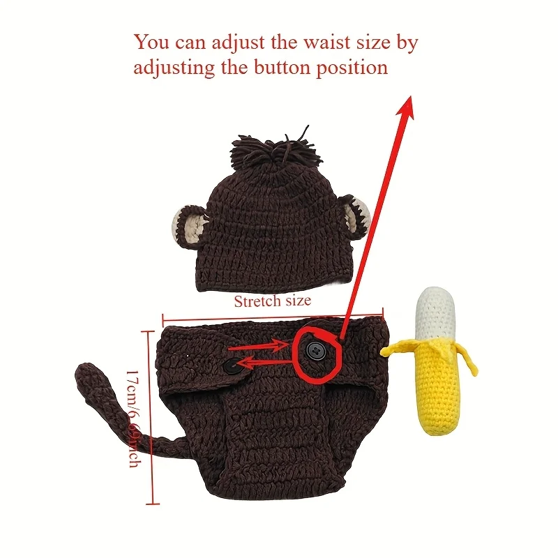 Baby Photography Props Handmad - Photography Outfit ulasan dan harga