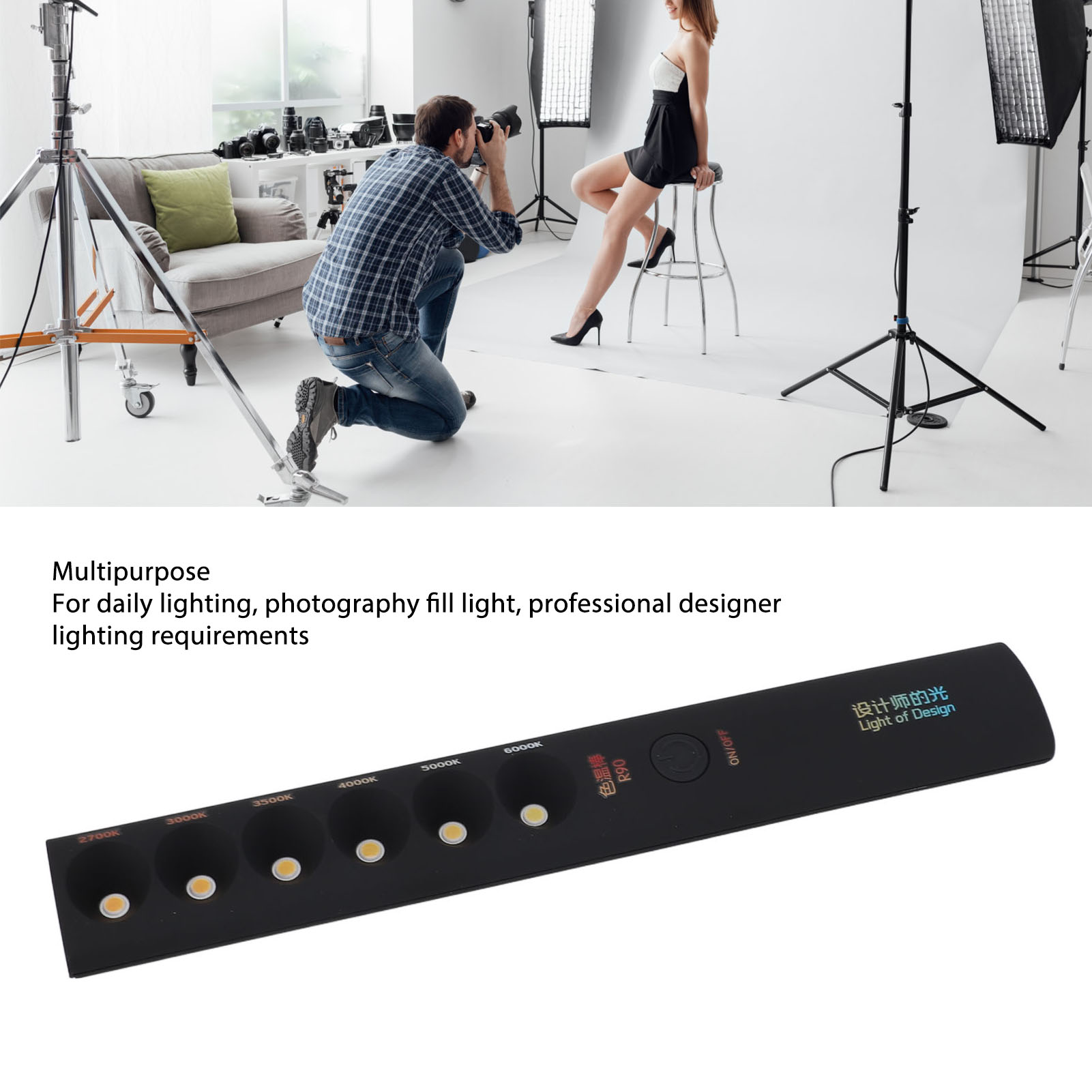 Video Light Wand Portable Colo - Photography Videos Free ulasan dan harga