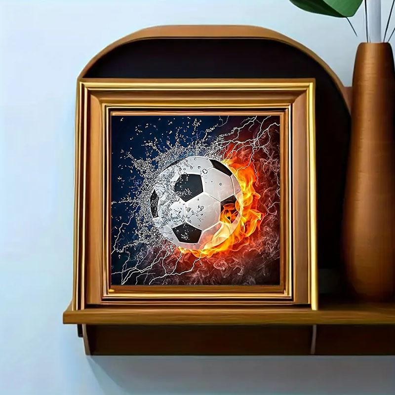 A Set of Football Diamond Pain - Photography Geometry ulasan dan harga