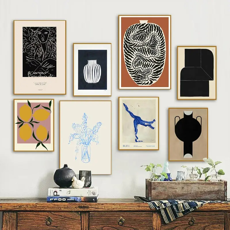 Abstract Minimalism Lemon Vase - Photography Geometry ulasan dan harga