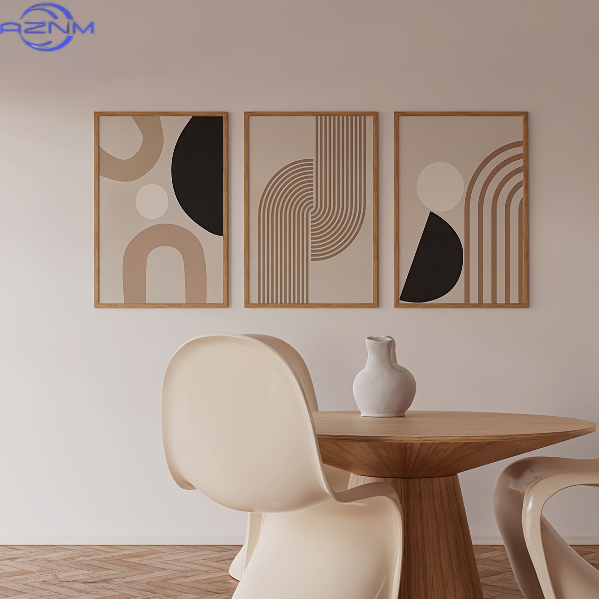 3pcs Modern Minimalist Abstrac - Photography Geometry ulasan dan harga