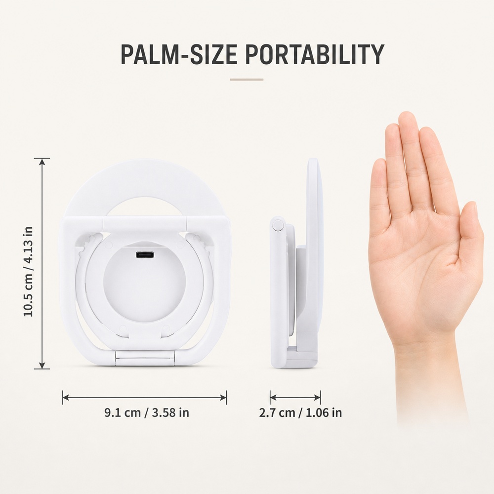 Foldable Magnetic Phone Fill L - Photography Videos Free ulasan dan harga