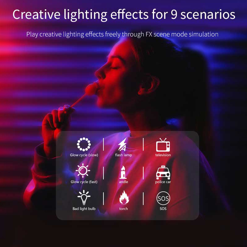Portable Mini RGB Video Light  - Photography Videos Free ulasan dan harga