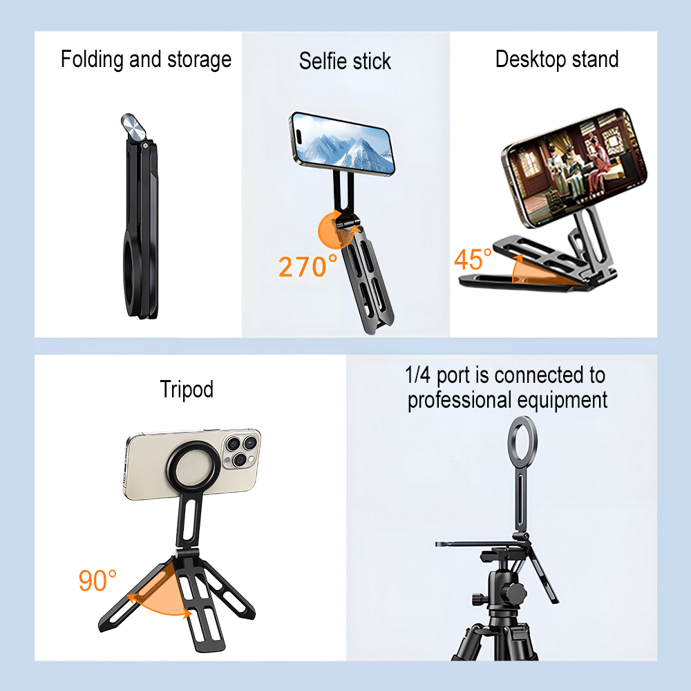 Magnetic Phone Holder Four-axi - Photography Videos Free ulasan dan harga